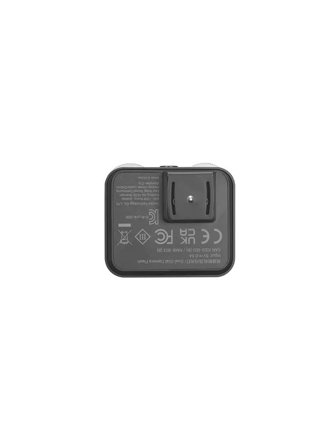 ZENIKO ZA12 Dual Dial Retro Mini Rechargeable Camera Flash Light Speedlite for Canon Fuji XM5 XT3/Sony A7M3 Ricoh GR3/4 Camera - Image 5